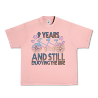 Salmon 9 Years And Still Enjoying The Ride Urban Heavy Tee - Bettercallsaul