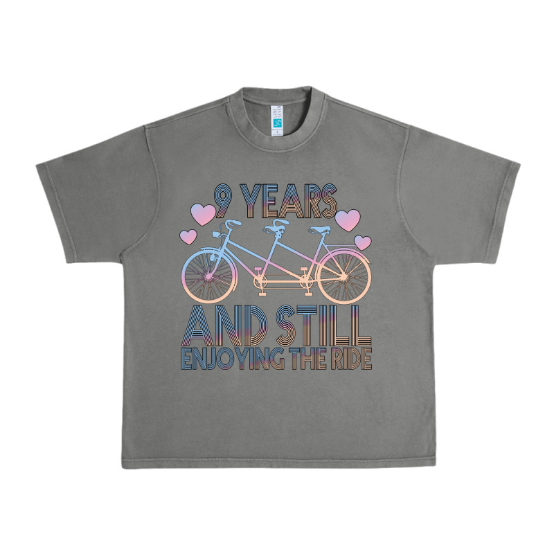 9 Years And Still Enjoying The Ride Urban Heavy Tee by Bettercallsaul | Teevron