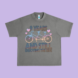 9 Years And Still Enjoying The Ride Urban Heavy Tee Designed By Bettercallsaul