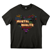 Asphalt mental health matters Heavy Core Tee - JahusDesignShop