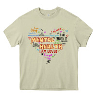 Mossy mental health matters Heavy Core Tee - JahusDesignShop