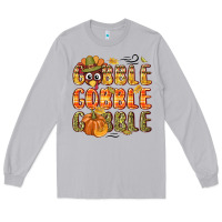 Moon Dust Gobble gobble turkey Thanksgiving Long Sleeve Tee - NancyCooperArtShop