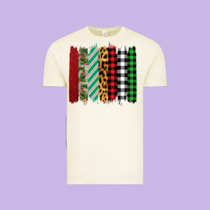 Christmas Brushstrokes Vintage Tee Designed By Bettercallsaul