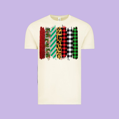 Christmas Brushstrokes Vintage Tee Designed By Bettercallsaul