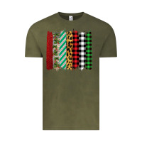 Vintage Olive christmas brushstrokes Vintage Tee - Bettercallsaul