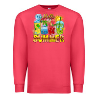 Cardinal Hello Summer Premium Sweatshirt - CowhideDigitalArt