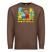 Chestnut Hello Summer Premium Sweatshirt - CowhideDigitalArt