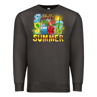 Smoke Hello Summer Premium Sweatshirt - CowhideDigitalArt