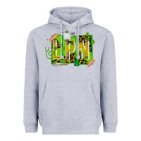 Heather Grey St. Patricks Day Lpn Heavyweight Hoodie - CowhideDigitalArt