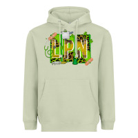 Matcha St. Patricks Day Lpn Heavyweight Hoodie - CowhideDigitalArt