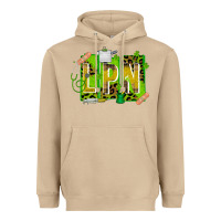 Mushroom St. Patricks Day Lpn Heavyweight Hoodie - CowhideDigitalArt