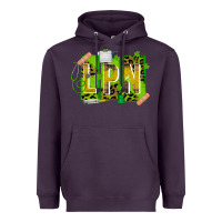 Plum St. Patricks Day Lpn Heavyweight Hoodie - CowhideDigitalArt