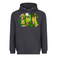 Smoke St. Patricks Day Lpn Heavyweight Hoodie - CowhideDigitalArt
