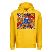 Lemon Fourth Of July Truck Premium Hoodie - FaDigitalArtStudio