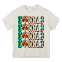 Cream Gobble till you wobble Thanksgiving turkey Heavy Core Tee - NancyCooperArtShop