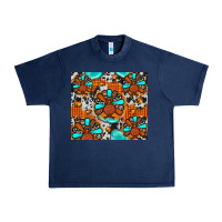 Navy turkey Urban Heavy Tee - JahusDesignShop
