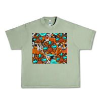 Oil Green turkey Urban Heavy Tee - JahusDesignShop
