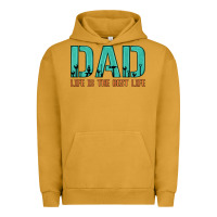 Pigment Peanut Butter dad life is the best life Urban Hoodie - Artiststas