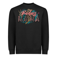 Black Badass Mama Mother's Day png sublimation design do Heavyweight Sweatshirt - CowGirlArtShop
