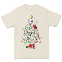 Bone nurse christmas tree Premium Tee - MaliasSmallBusiness