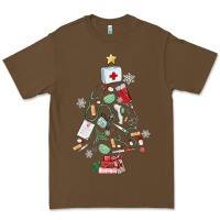 Nurse Christmas Tree Premium Tee | Teevron