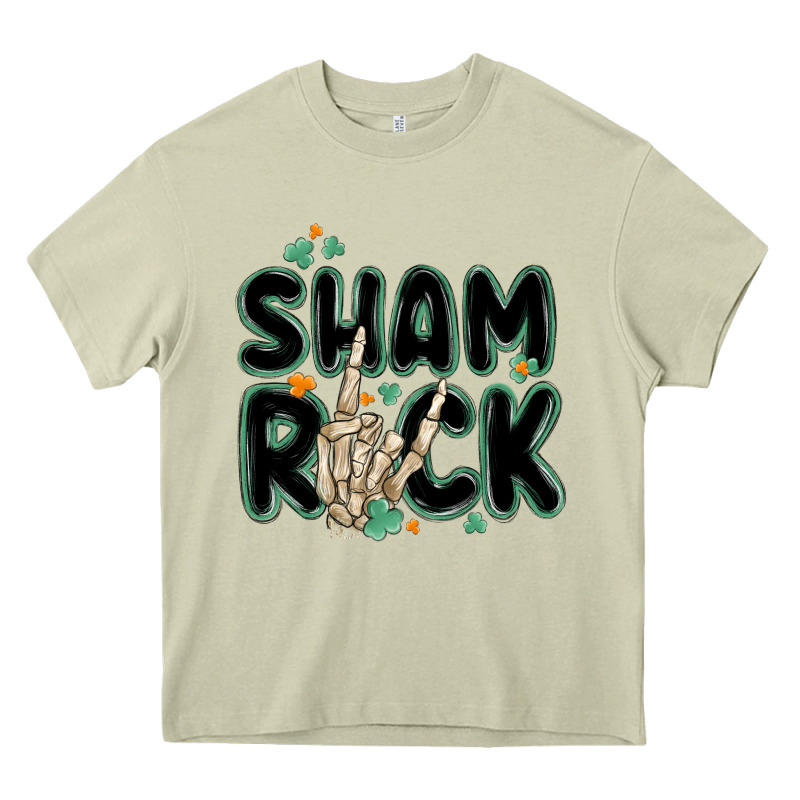 Sham Rock Heavy Core Tee by MaliasSmallBusiness | Teevron