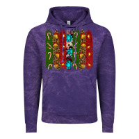 Cloud Purple christmas brushstrokes Vintage Hoodie - RanaPortraitStore