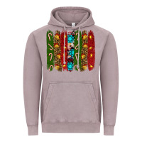 Vintage Zinc christmas brushstrokes Vintage Hoodie - RanaPortraitStore