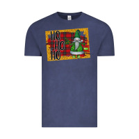 Vintage Denim Christmas Ho Ho Ho Vintage Tee - Bettercallsaul