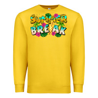 Lemon Summer Break Premium Sweatshirt - CowhideDigitalArt