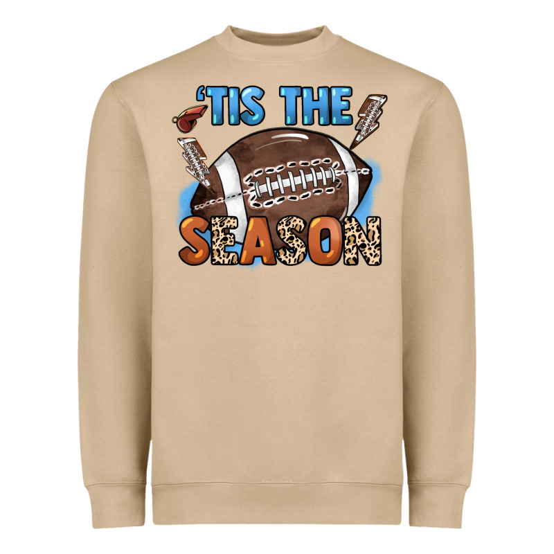 Tis The Season Lightning Bolt Heavyweight Sweatshirt by HowdyJamesFarm | Teevron