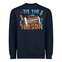 Navy Tis the season lightning bolt Heavyweight Sweatshirt - HowdyJamesFarm