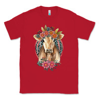 Red flower cow Classic Tee - Jasminsmagicworld