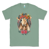 Sage flower cow Classic Tee - Jasminsmagicworld
