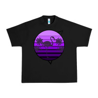 Black Flamingo Palm Urban Heavy Tee - Bettercallsaul