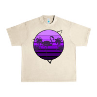 Sandshell Flamingo Palm Urban Heavy Tee - Bettercallsaul