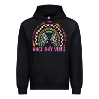 Black race day vibes rainbow Urban Hoodie - Artiststas
