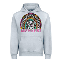 Heather Grey race day vibes rainbow Urban Hoodie - Artiststas