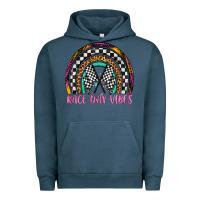 Pigment Midnight Navy race day vibes rainbow Urban Hoodie - Artiststas