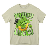 Mossy howdy go lucky st patrics day Heavy Core Tee - MaliasSmallBusiness