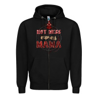 Black Hot mess express mama Mother's Day Zipper Hoodie - FaDigitalArtStudio