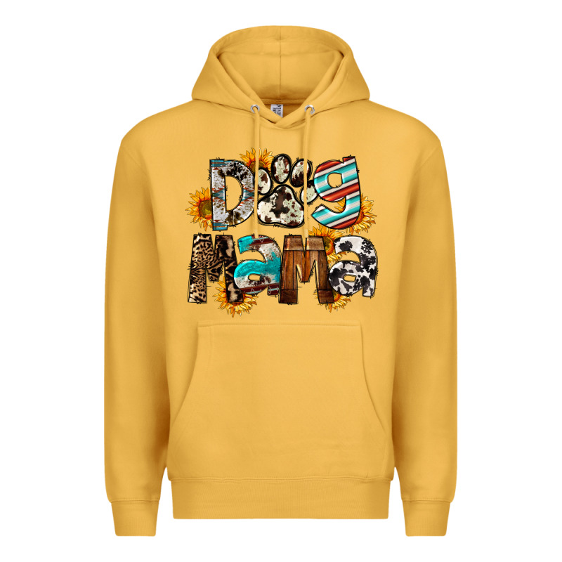 Dog Mama Mother's Day Premium Hoodie by FaDigitalArtStudio | Teevron