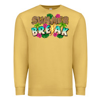 Antique Gold Summer Break Premium Sweatshirt - CowhideDigitalArt