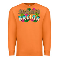 Carrot Summer Break Premium Sweatshirt - CowhideDigitalArt