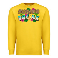 Lemon Summer Break Premium Sweatshirt - CowhideDigitalArt