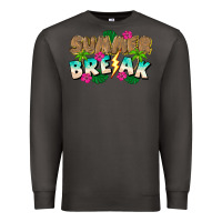 Smoke Summer Break Premium Sweatshirt - CowhideDigitalArt
