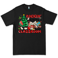 Black rockin around the classroom Premium Tee - MaliasSmallBusiness