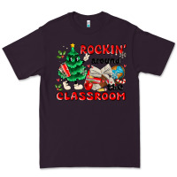 Plum rockin around the classroom Premium Tee - MaliasSmallBusiness