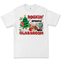White rockin around the classroom Premium Tee - MaliasSmallBusiness