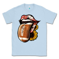 Dusty Blue football Classic Tee - Jasminsmagicworld